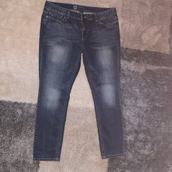 Ladies Mossimo skinny denim jeans.  14 S Fit 4 - Picture 1 of 7